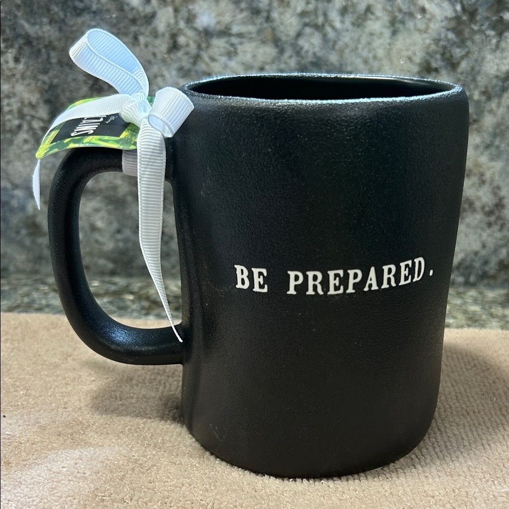 NWT Rae Dunn x Disney Villains Scar “Be Prepared” Mug 16 oz Lion King